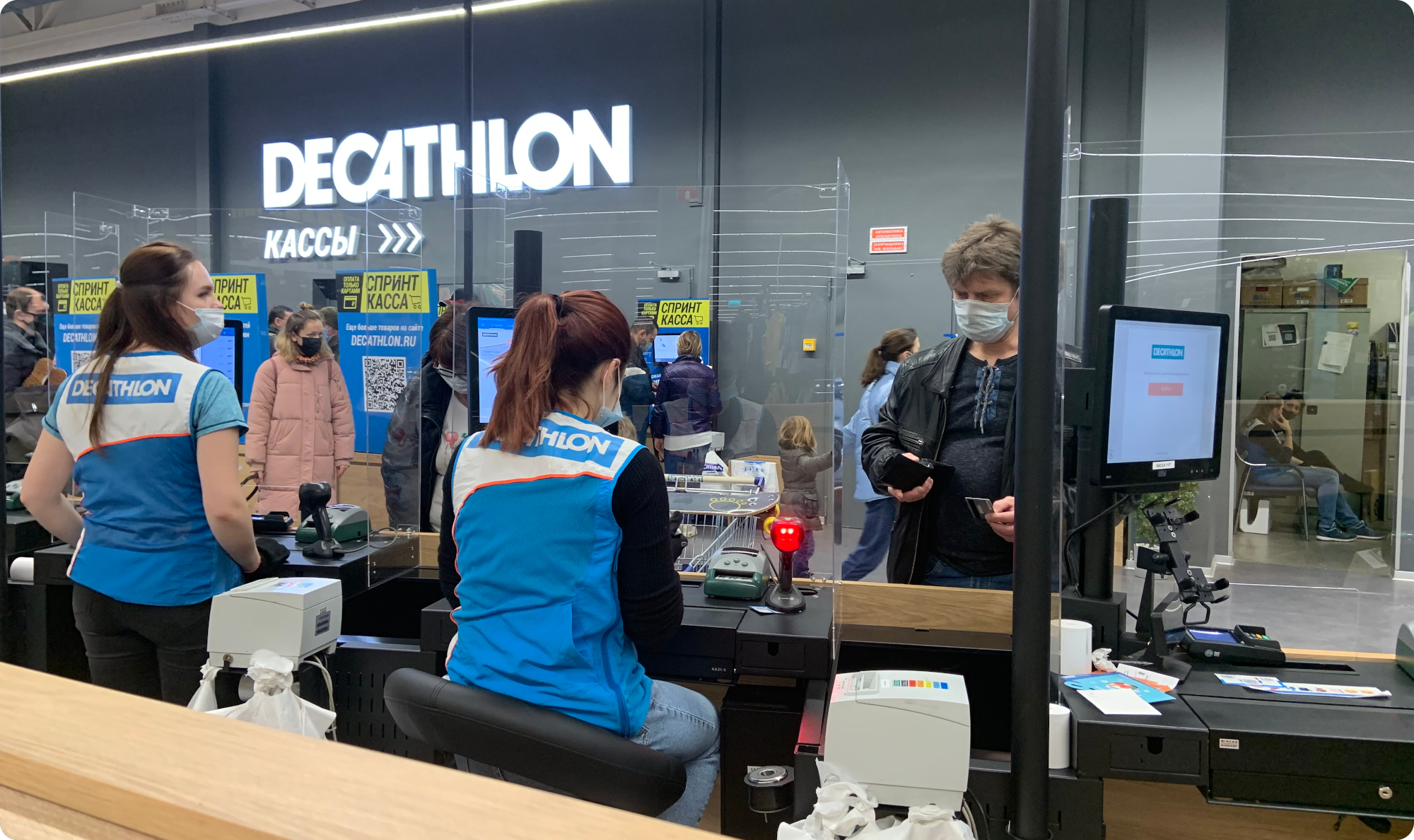 All Decathlon cash register solutions – mobile cash registers and self-shopping – will be operated by a single Set Retail core